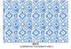 Shades of Blue Damask Placemats Image 2 of 2
